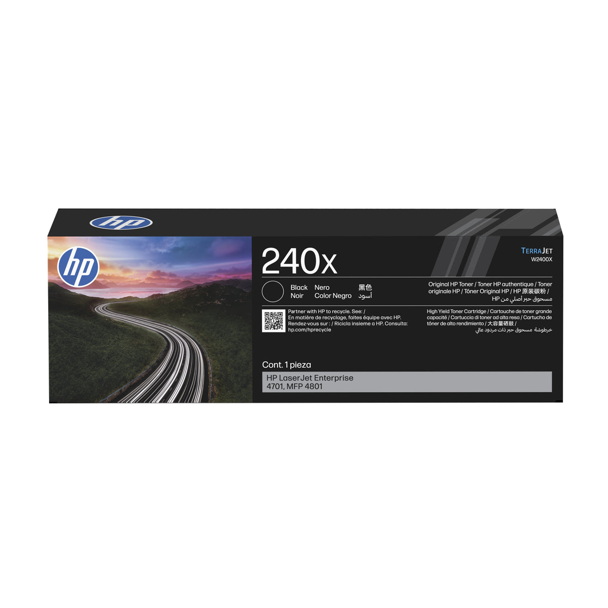 HP 240X Schwarz Toner – Original XL – 9'000 Seiten
