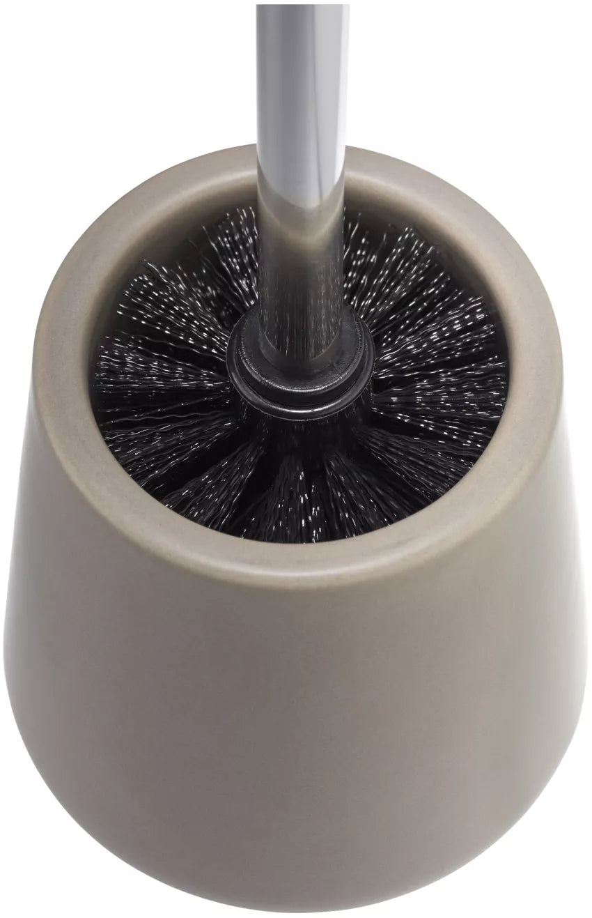Diaqua Yuma – WC-Bürstenset – Keramik, Braun, H 39,2 cm, Ø 11,9 cm