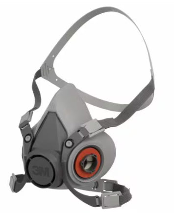 3M Halbmaske 6200M – Gr. M – Grau – 24 Stk. – für 3M Serien 2000/5000/7000
