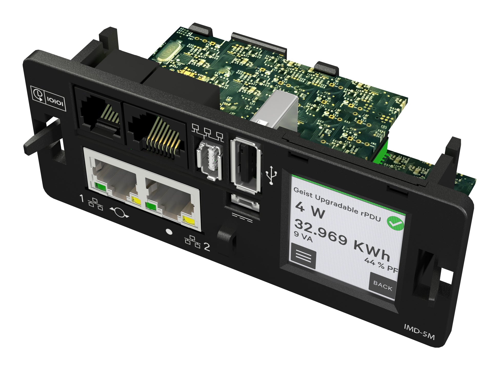 Vertiv Geist VP4G20AE – Rack-PDU überwacht, 3-phasig, 36× IEC C13 + 6× IEC C19, 16 A, 11,0 kW