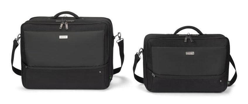DICOTA Notebook-Tasche bis 16" – abschliessbar, Recyceltes Polyester – Schwarz