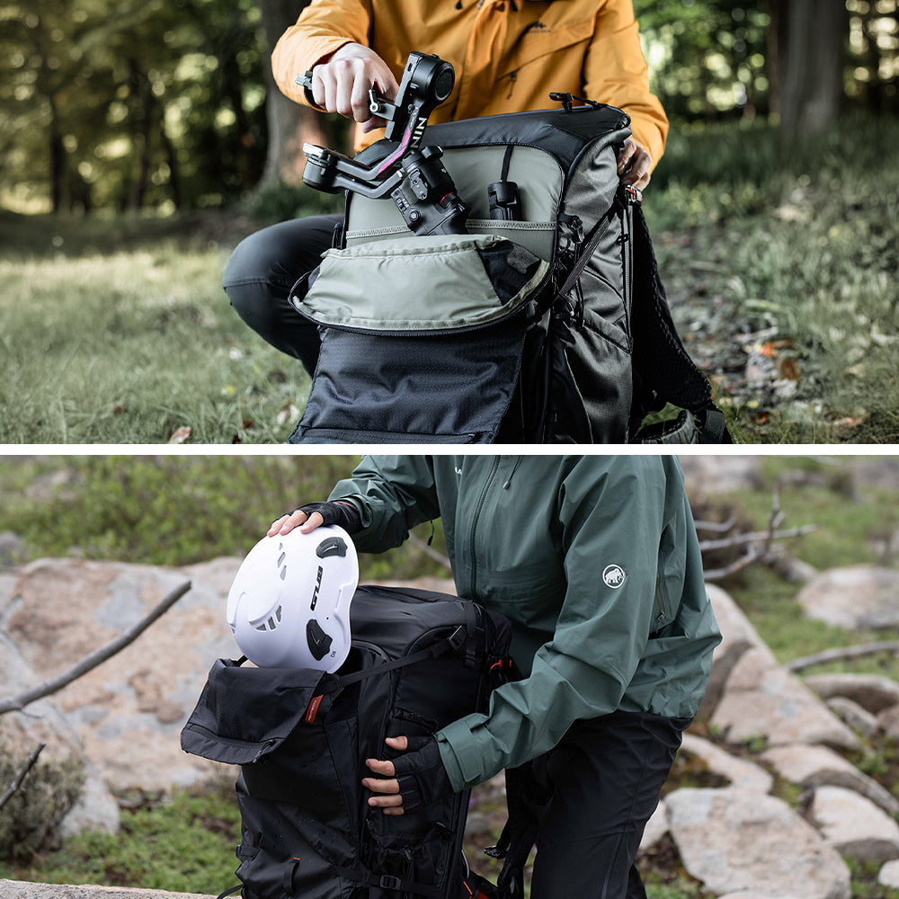 PGYTECH OnePro Focux Kamerarucksack – Cordura/PU – Grün