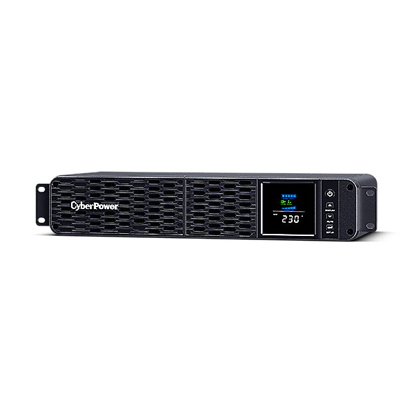CyberPower CP1600EIPFCRM2U – USV Line-Interaktiv, 1,6 kVA/1000 W, Rack 2U, 8× IEC C13, VRLA
