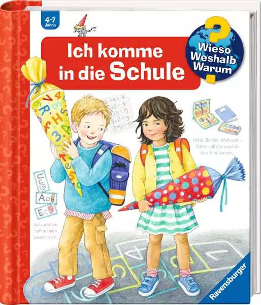 Ravensburger Buch – WWW: Ich komme in die Schule, Hardcover, 16 Seiten, Deutsch, 4–7 Jahre