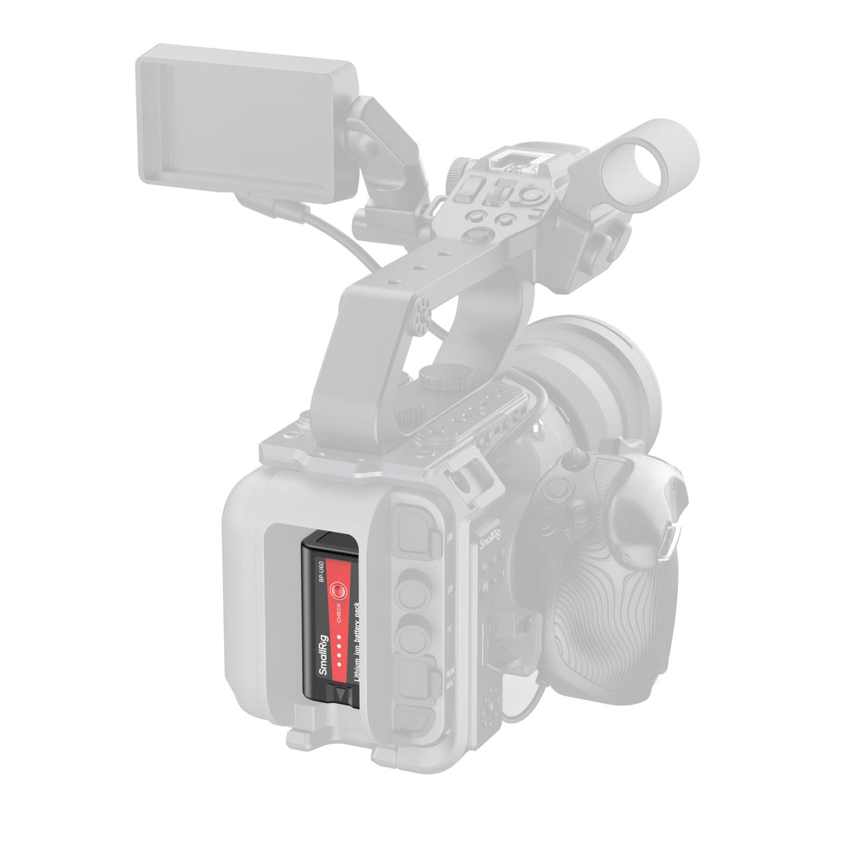 SmallRig BP-U60 Akku – 6'800 mAh, 14,54 V – für ILME-FX6, PXW-FX9, PXW-FS5 und andere – Schwarz