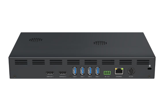 AVer 4K BYOM 4x2 USB und HDMI – Medien-Präsentationsmatrix-Schalter, Schwarz