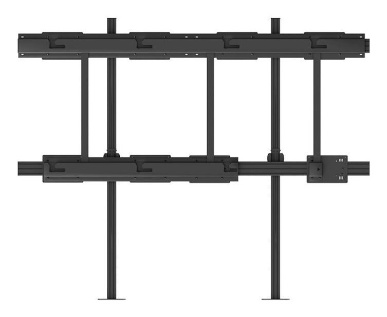 Hagor LED-SBW – Wandhalterung, bis 136", höhenverstellbar, Querformat, für LG LAEC 136IN GN2, schwarz