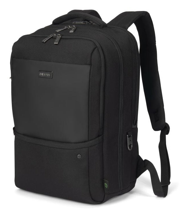 DICOTA Notebook-Tasche bis 17,3" – abschliessbar, mit Schultergurt – Schwarz