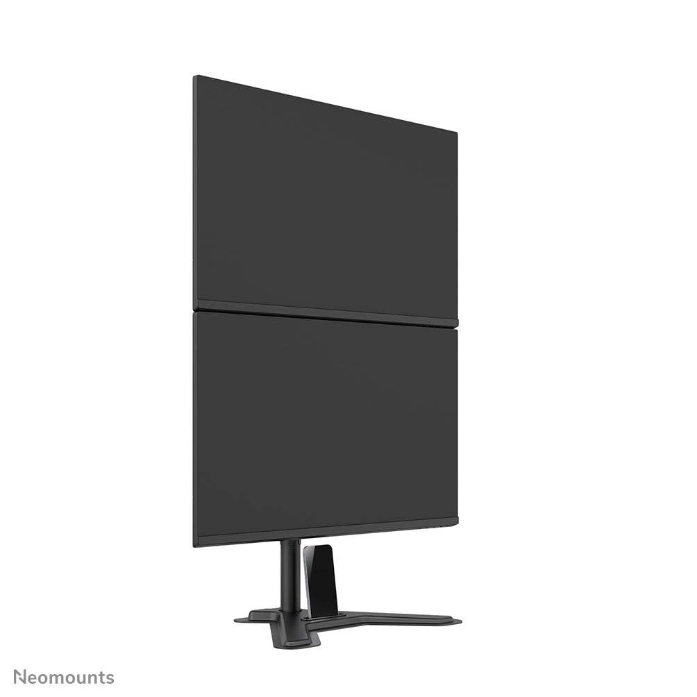 Neomounts DS45-600BL2V – Monitor-Tischständer – freistehend – 2 Monitore – 10–32" – VESA 75×75/100×100 mm – bi
