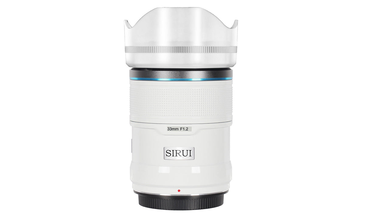 Sirui Sniper 33mm f/1.2 Sony E-Mount Objektiv – APS-C – Weiss
