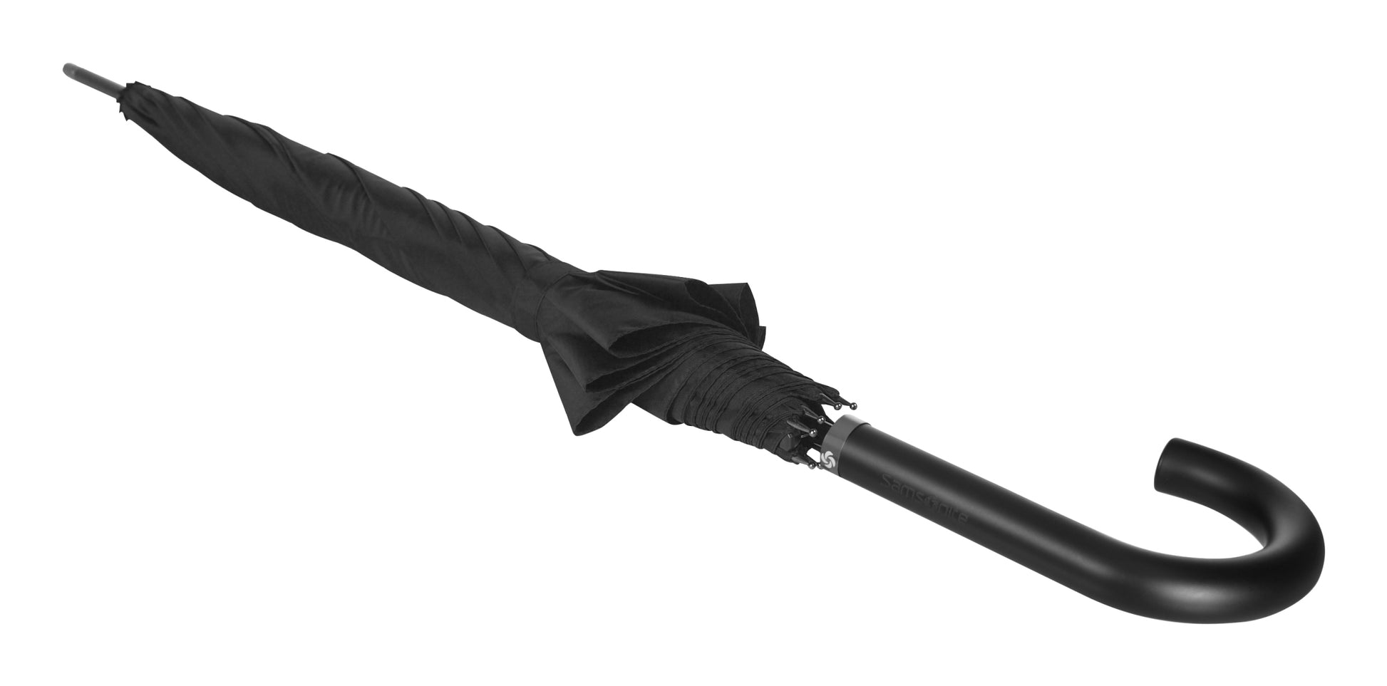 Samsonite Stockschirm Rain Pro Stick – Automatik – Ø 103 cm, L 87 cm – Schwarz – windfest – Polyester