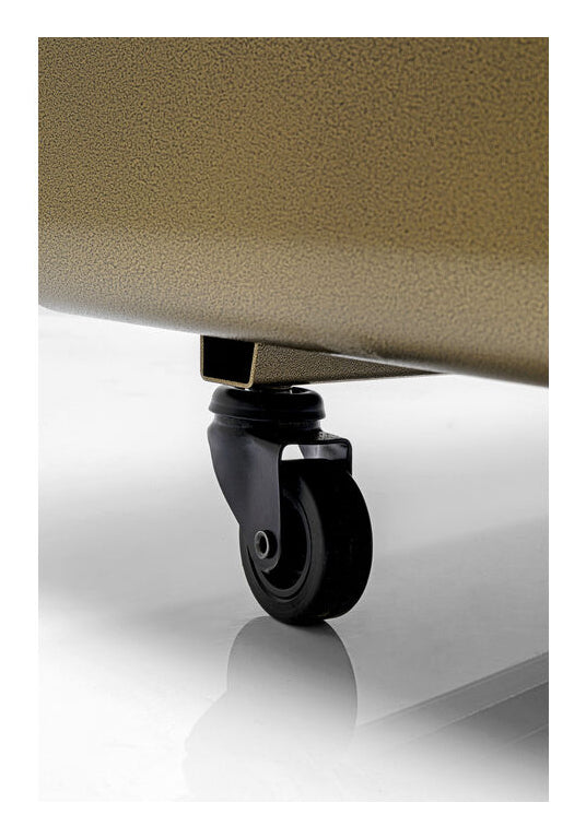 KARE Lounge TV-Möbel M – 90 × 42 × 30 cm, rechteckig – Stahl – braun