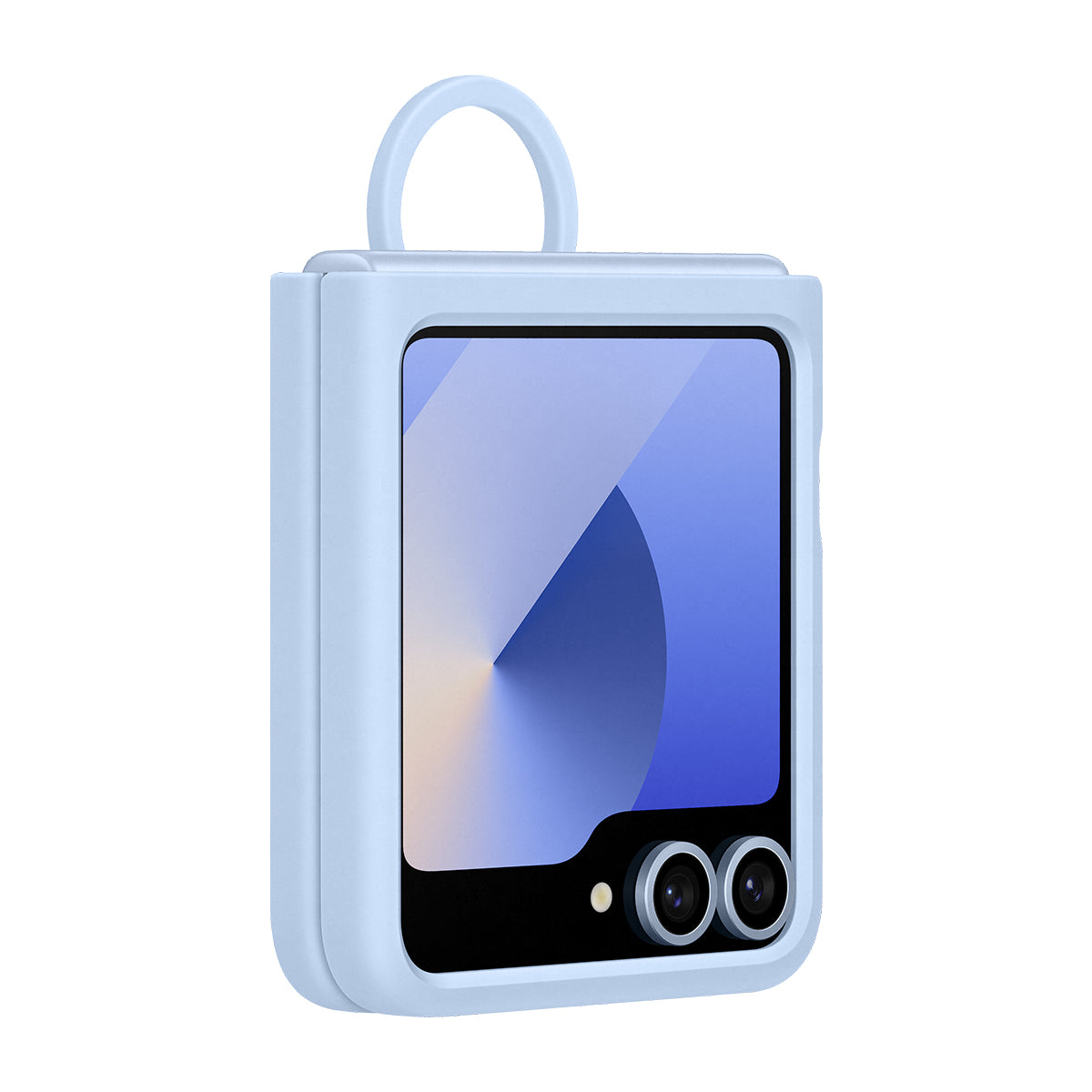 Samsung Backcover – für Samsung Galaxy Z Flip6 – blau – Silikon