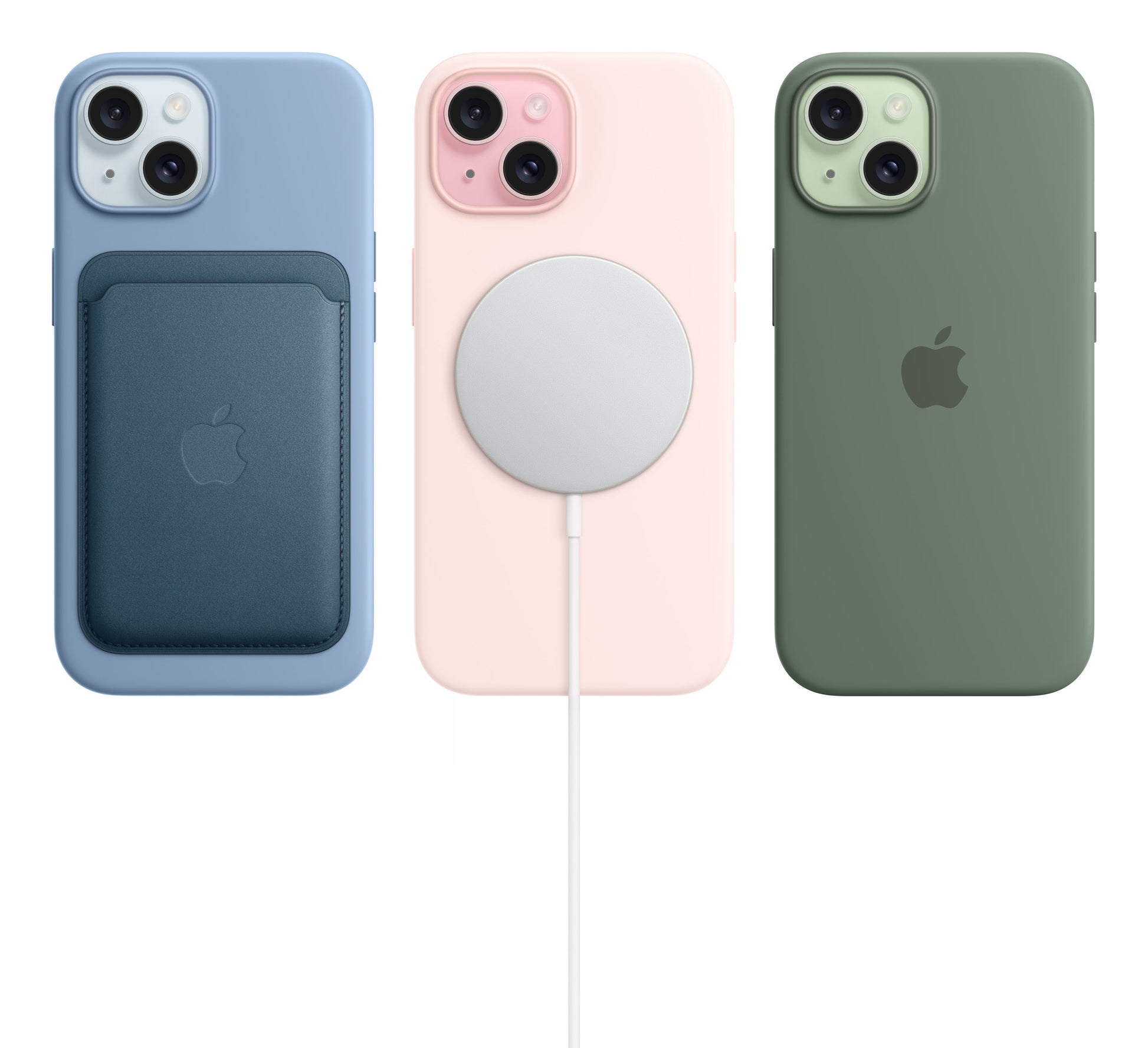 Apple iPhone 15 – blau, 6,1", 2556 × 1179, iOS 17, 128 GB, Dual-SIM, 5G, IP68, NFC