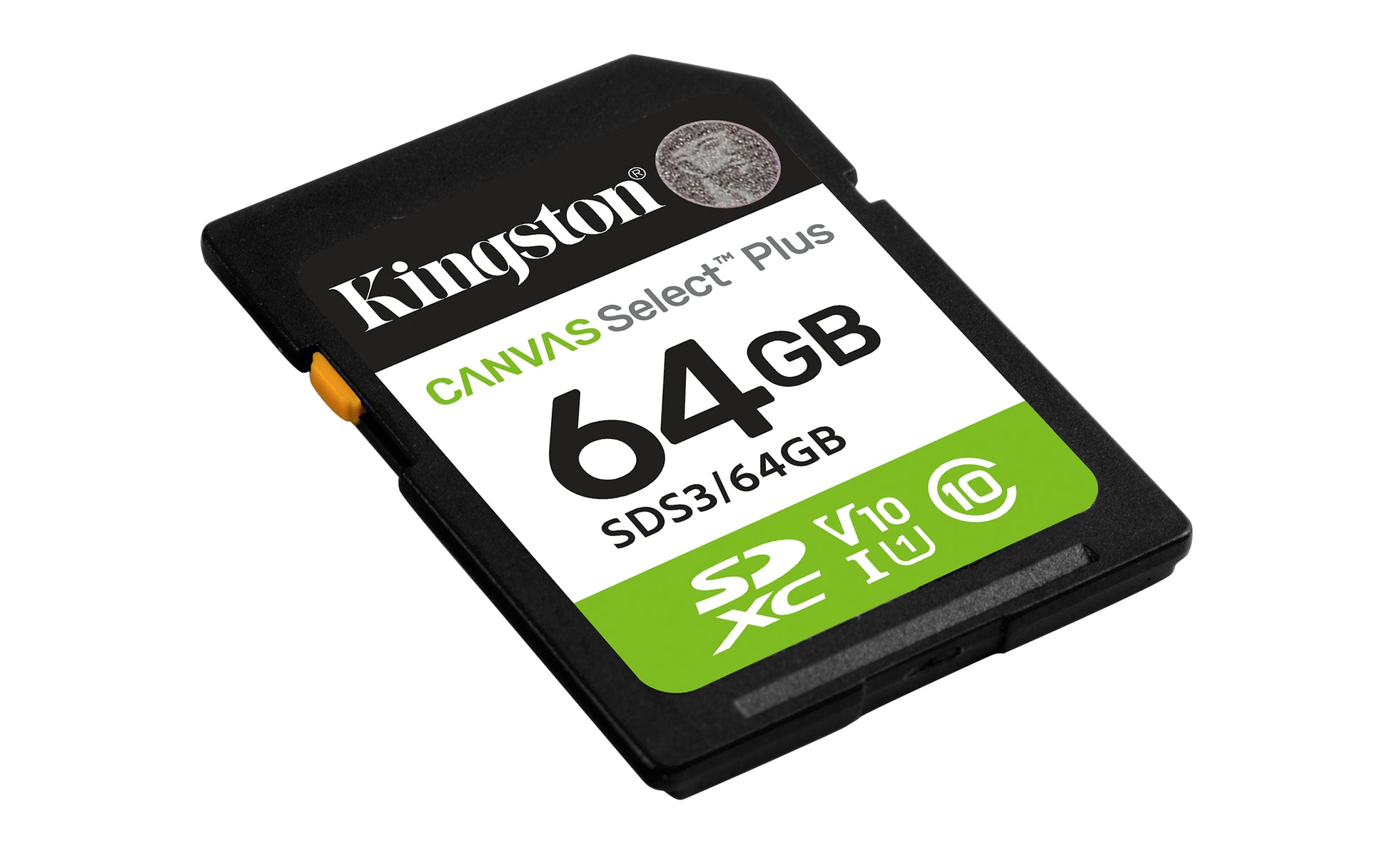 Kingston Technology Kingston Canvas Select Plus SDXC Speichergerät – 64 GB, UHS-I, 100 MB/s
