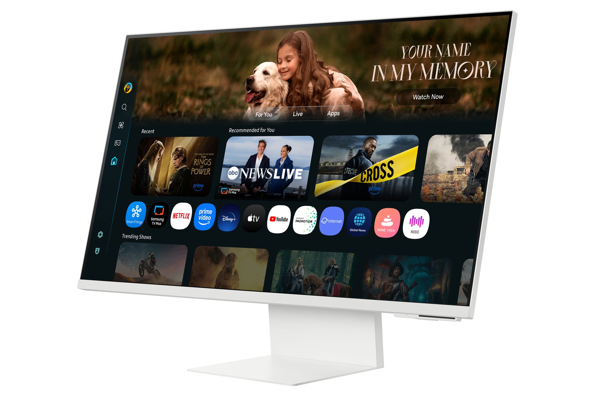 Samsung M8 M80F – Monitor, 32" 3840 × 2160 (UHD 4K), LCD, Weiss