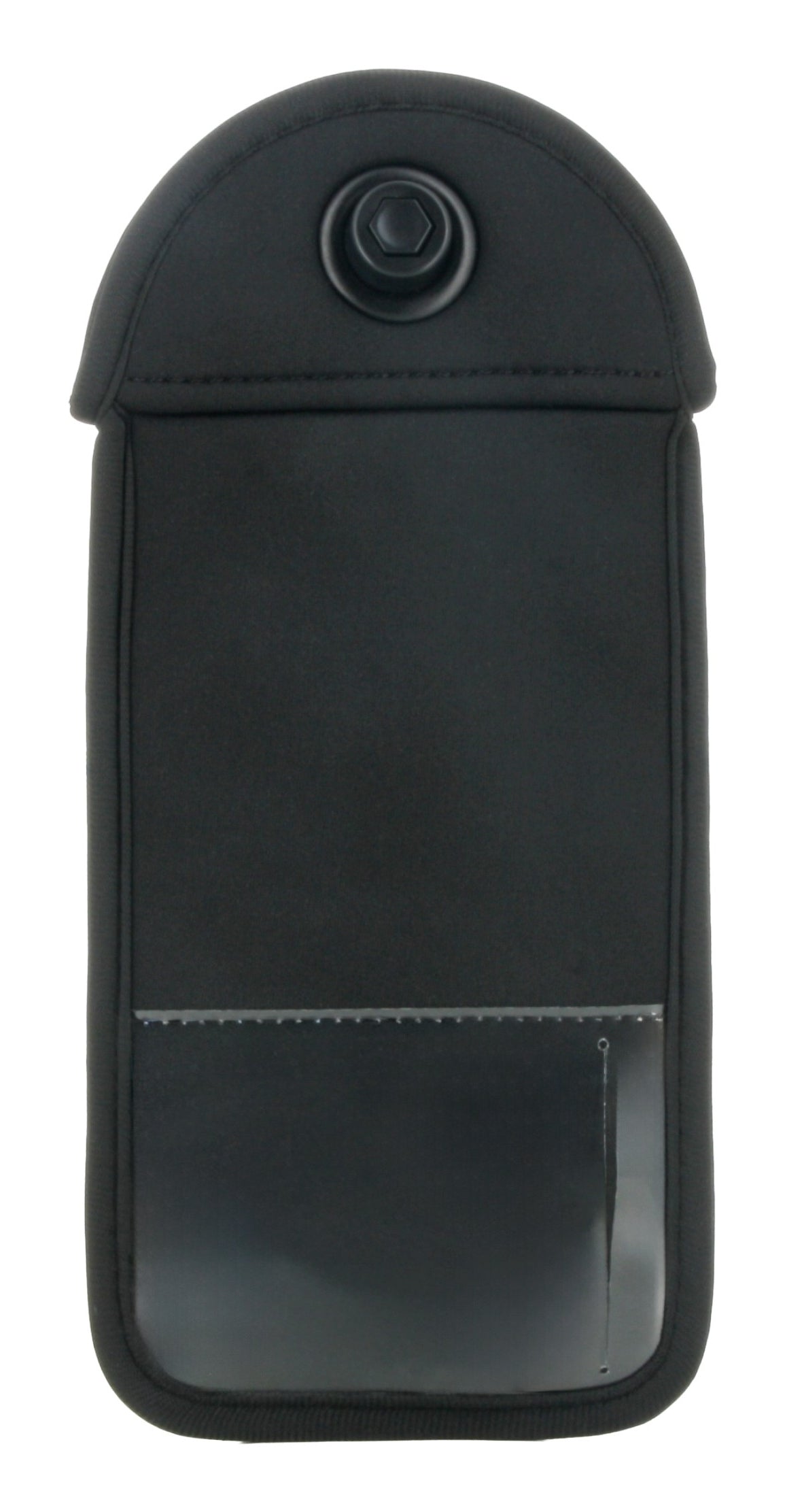 Mobilis Pouch/Umhängetasche – für Smartphones bis 7", Neopren, Schwarz, abschliessbar, Anti-Strahlung