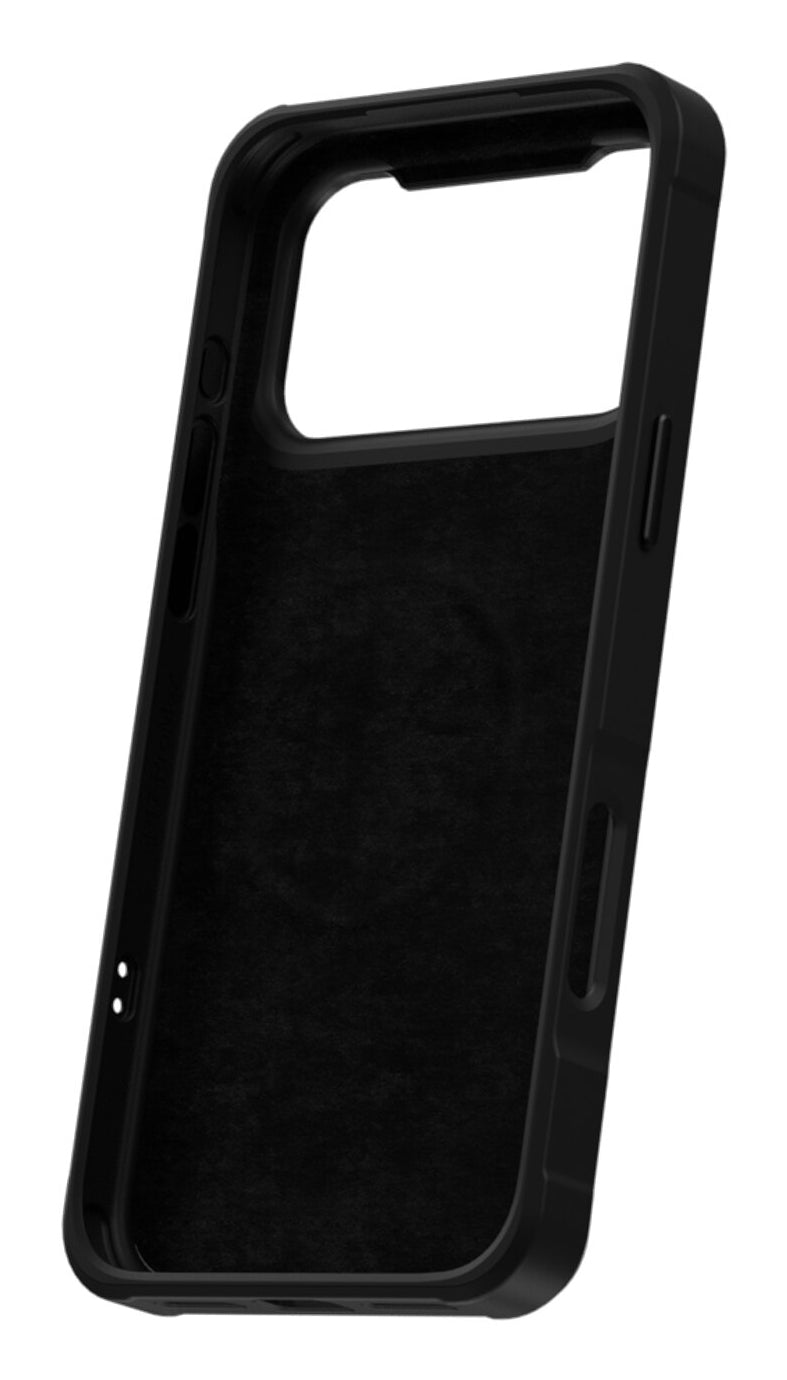 4smarts E-Ink Backcover – für Apple iPhone 17 Pro Max, MagSafe, PC, Schwarz