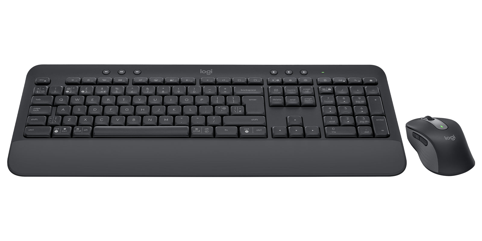 Logitech MK650 für Business – Tastatur-Maus-Set – Membran – Bluetooth & 2,4 GHz (Logi Bolt) – Graphit