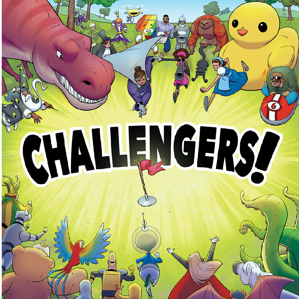 Asmodee Challengers – Kartenspiel, 1–8 Spieler, ab 8 Jahren, 45 Min., DE