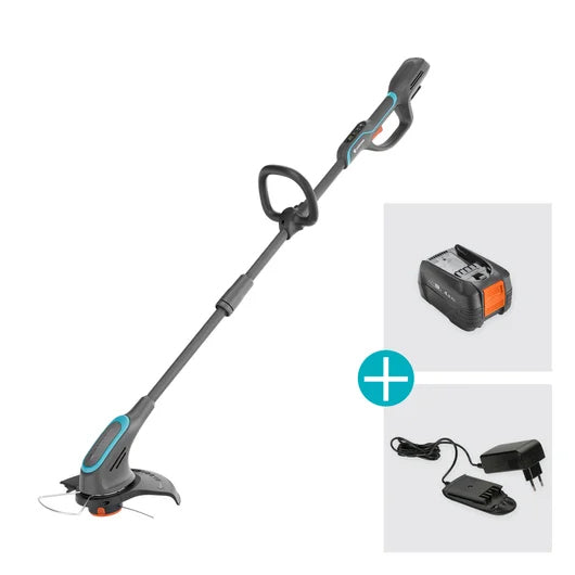 Gardena PowerCut 30/18V Akku-Trimmer – 18 V – Schnittbreite 30 cm – 4,0 Ah & Ladegerät – POWER FOR ALL