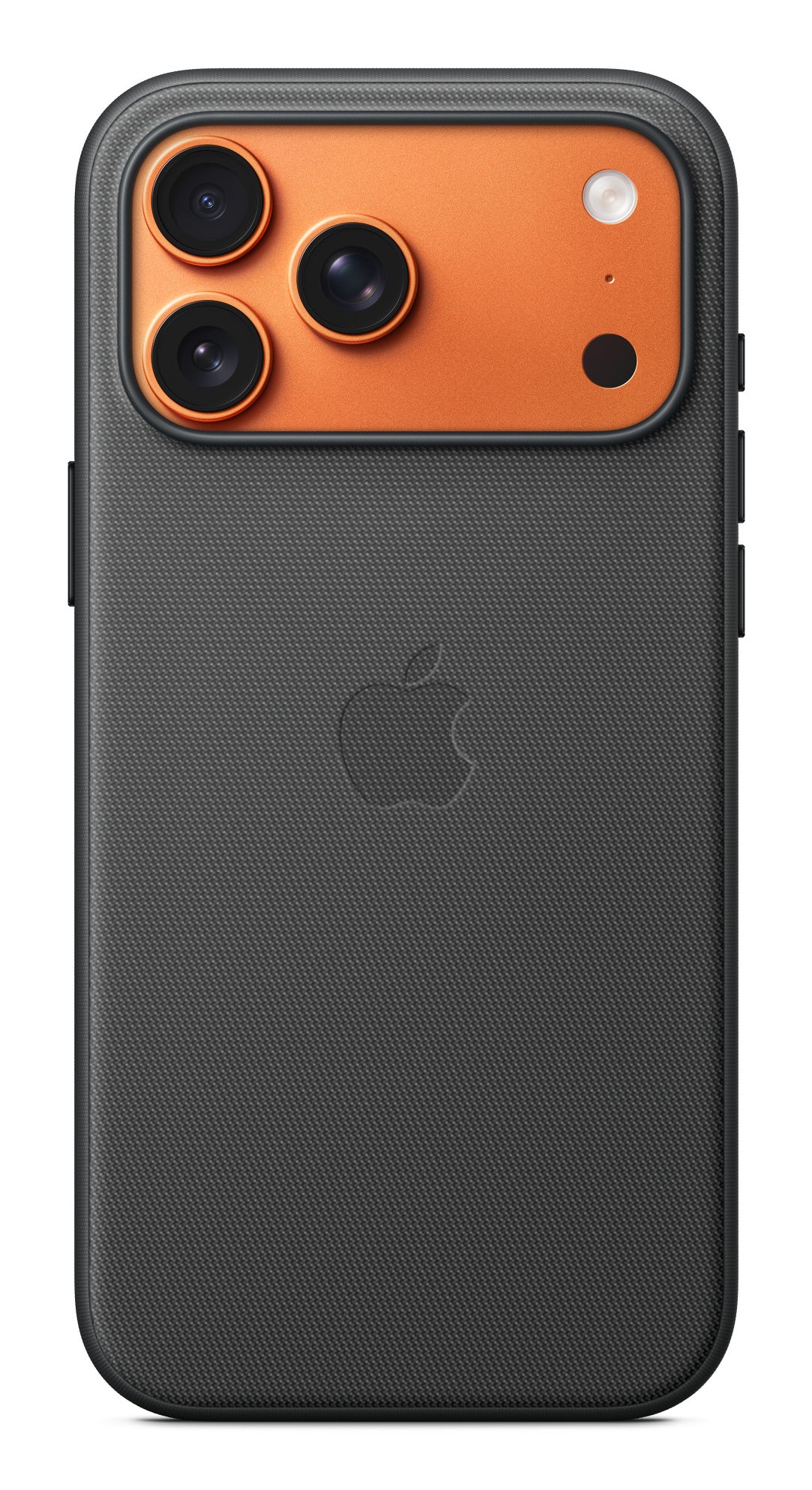 Apple Backcover – für Apple iPhone 17 Pro Max, MagSafe, Aluminium+Stoff+TPU, Schwarz