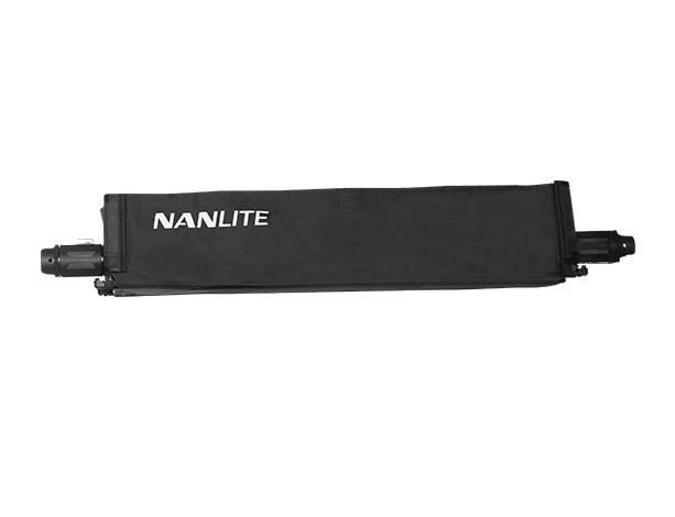 Nanlite BD-PT15C+EC – Barndoor mit Richtgitter, Diffusor, für PavoTube 15C, Schwarz