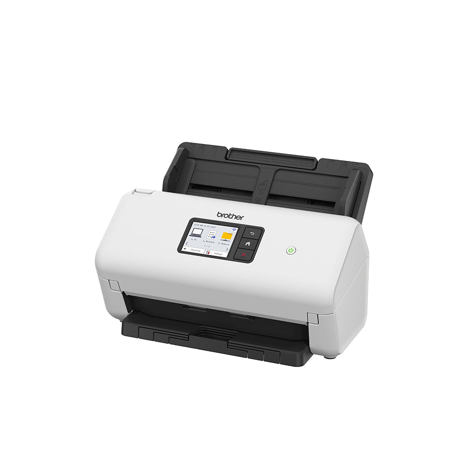 Brother ADS-4550W – Einzugsscanner, A3, Duplex, 35 Seiten pro Minute, ADF 60 Blatt, WLAN/LAN
