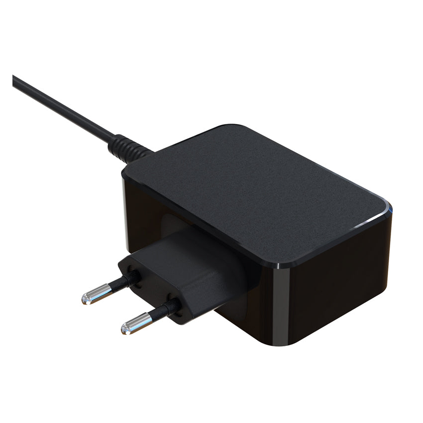 LC-Power LC-NB-GAN-45-C USB-Ladegerät 45 W – USB-C×1 – GaN – Kabellänge 1,8 m – für Laptops von Acer, Apple, A