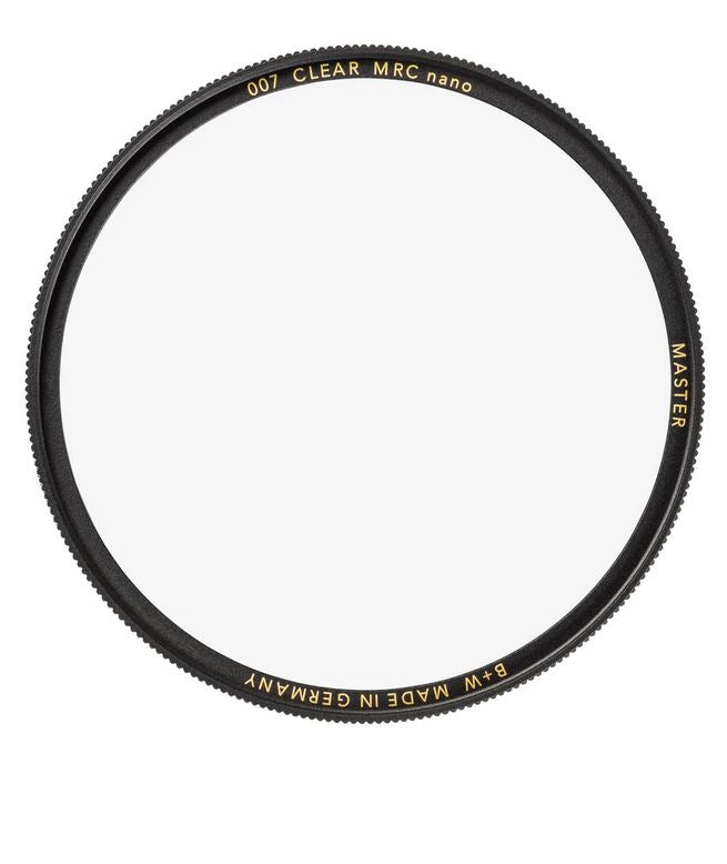 B+W 007 Clear Schutzfilter – 43 mm, MRC Nano – Schwarz