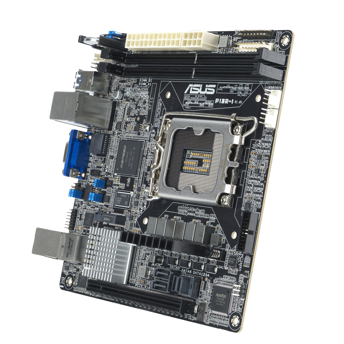 ASUS P13R-I – Mainboard – LGA 1700, Intel C262, mini ITX, DDR5, für Intel Pentium, Intel Xeon, Intel Xeon E