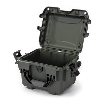 Nanuk Schutzkoffer 908 – Kunststoff, Olivgrün, 31,8 × 20,3 × 24,9 cm