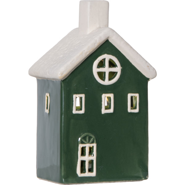 Star Trading Tischdekoration – 19 × 15 × 7 cm – LED, batteriebetrieben, Timer – Grün, 2-teilig