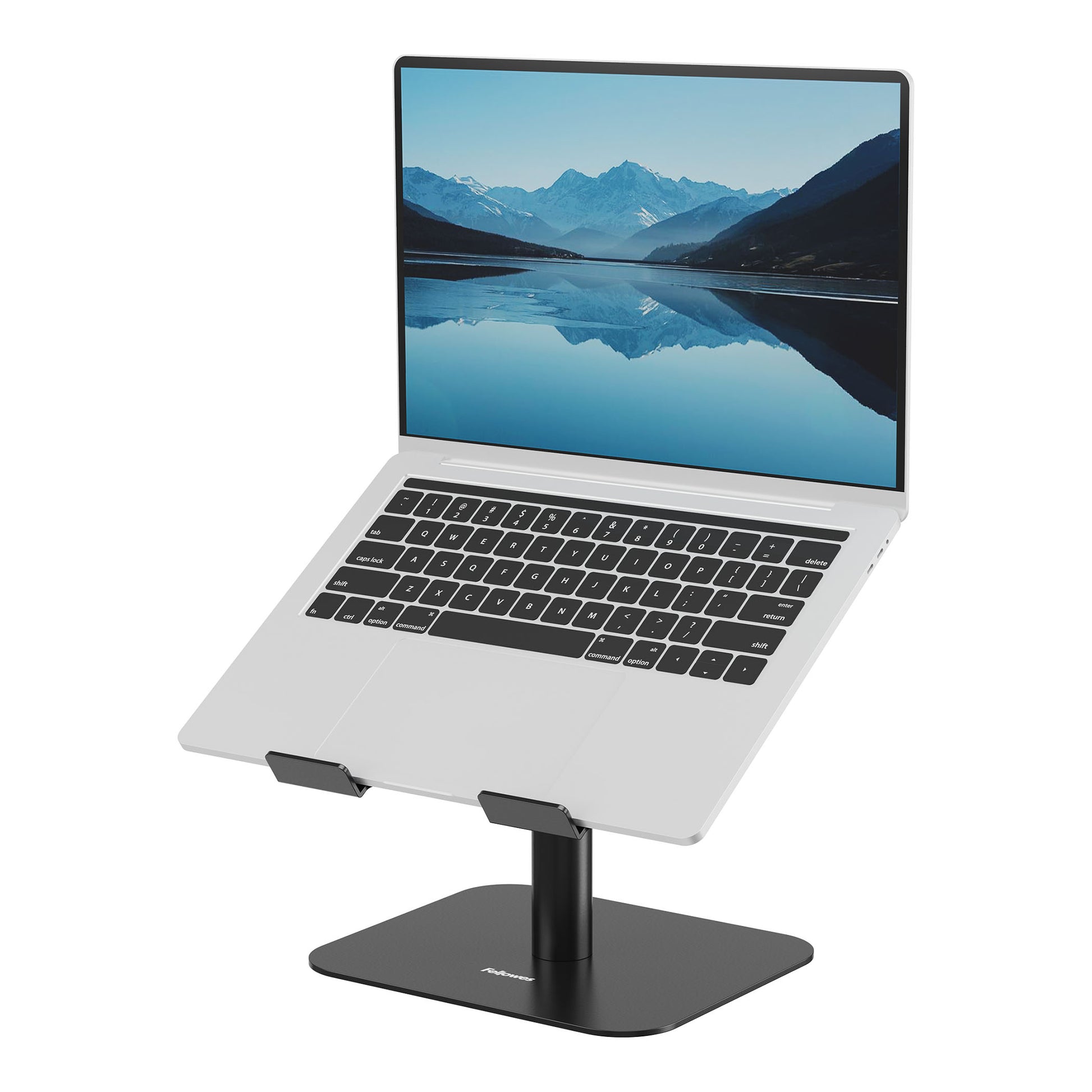 Fellowes Laptop-Ständer – bis 15", höhenverstellbar, Traglast 5 kg – Schwarz