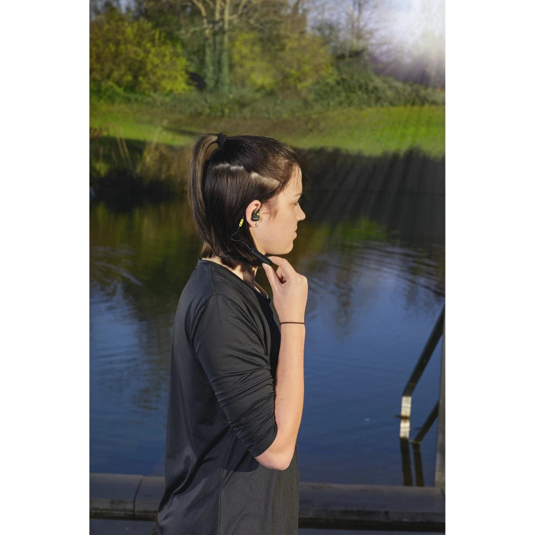 Hama Freedom Athletics II Ohrbügel True Wireless – Stereo, Schwarz, BT 5.3