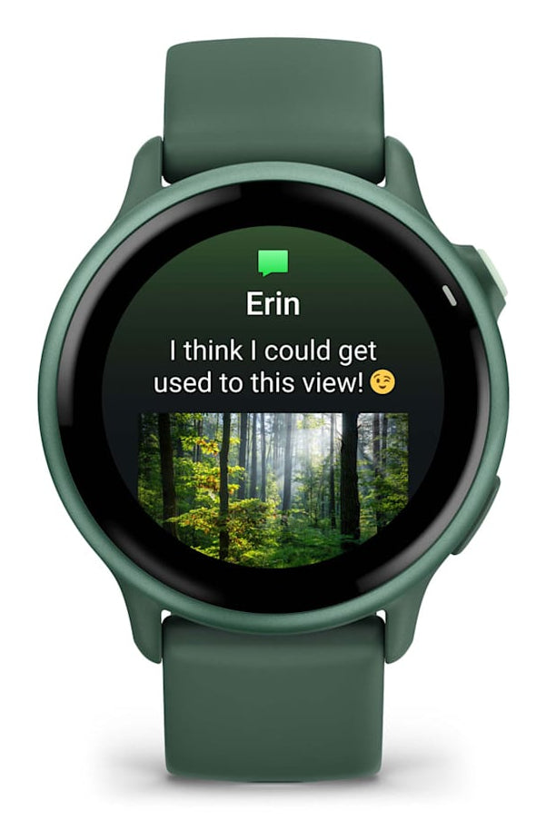 Garmin Vivoactive 6 – GPS-Smartwatch – GPS, ANT+, Dunkelgrün, Sportarmband