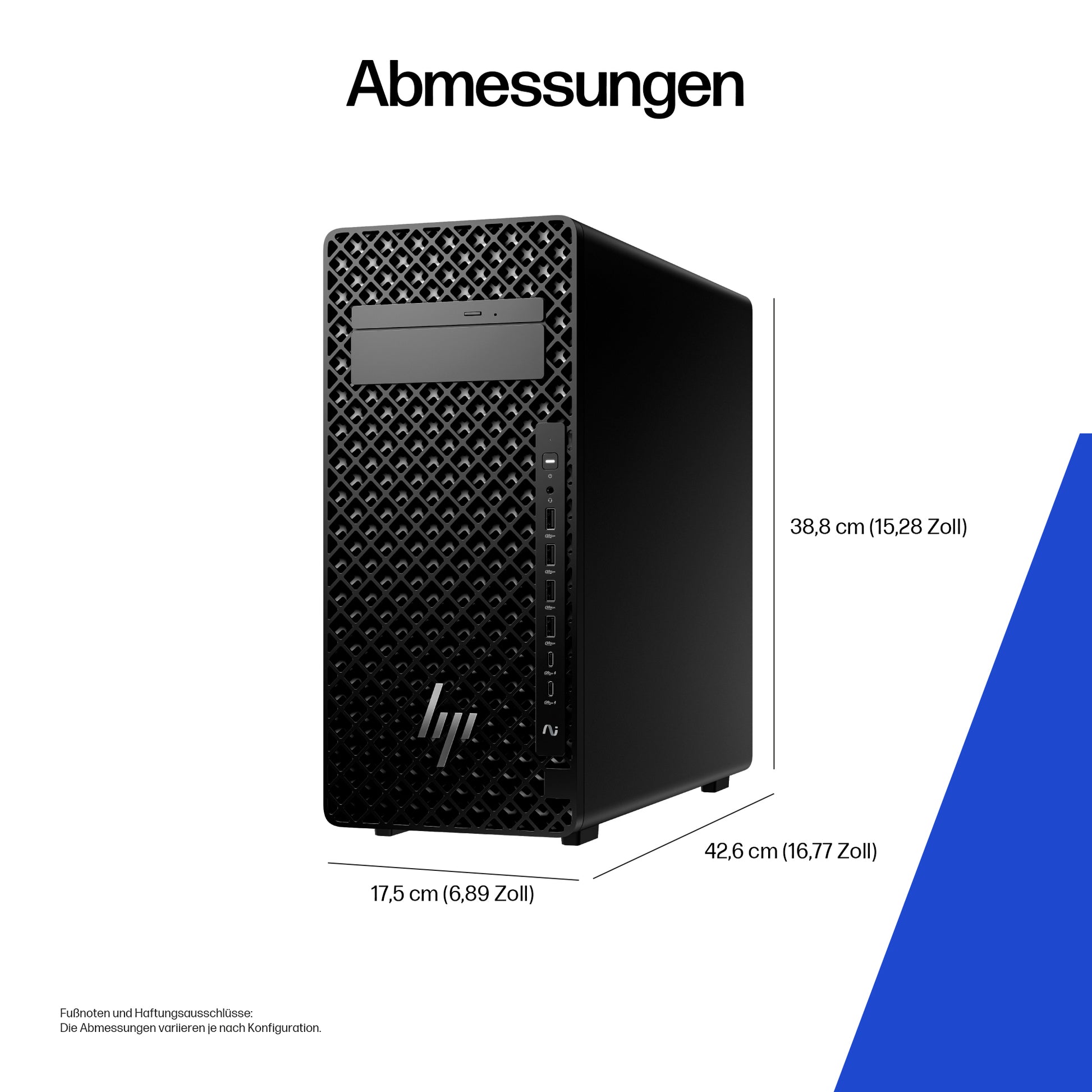 HP Z2 G1I Tower – Intel Core Ultra 7 265K, 32 GB RAM, 1 TB SSD, NVIDIA RTX A1000 8 GB, Windows 11 Pro