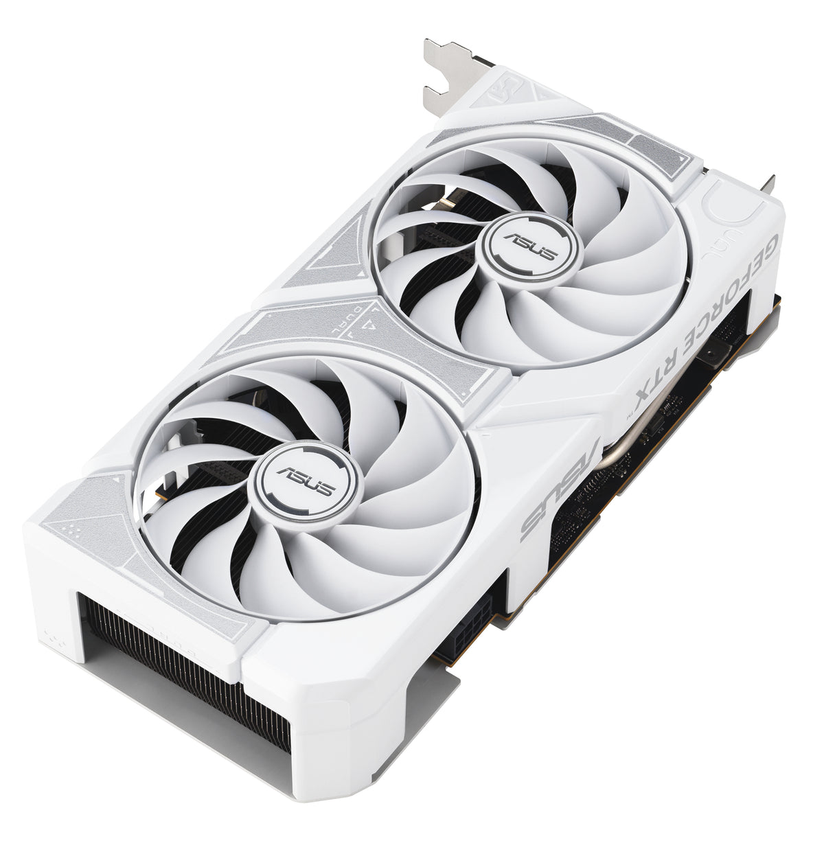 ASUS DUAL RTX 5060 OC – PCIe Grafikkarte – GeForce RTX 5060, 8 GB GDDR7, PCIe 5.0, 3×DP, 1×HDMI, Weiss