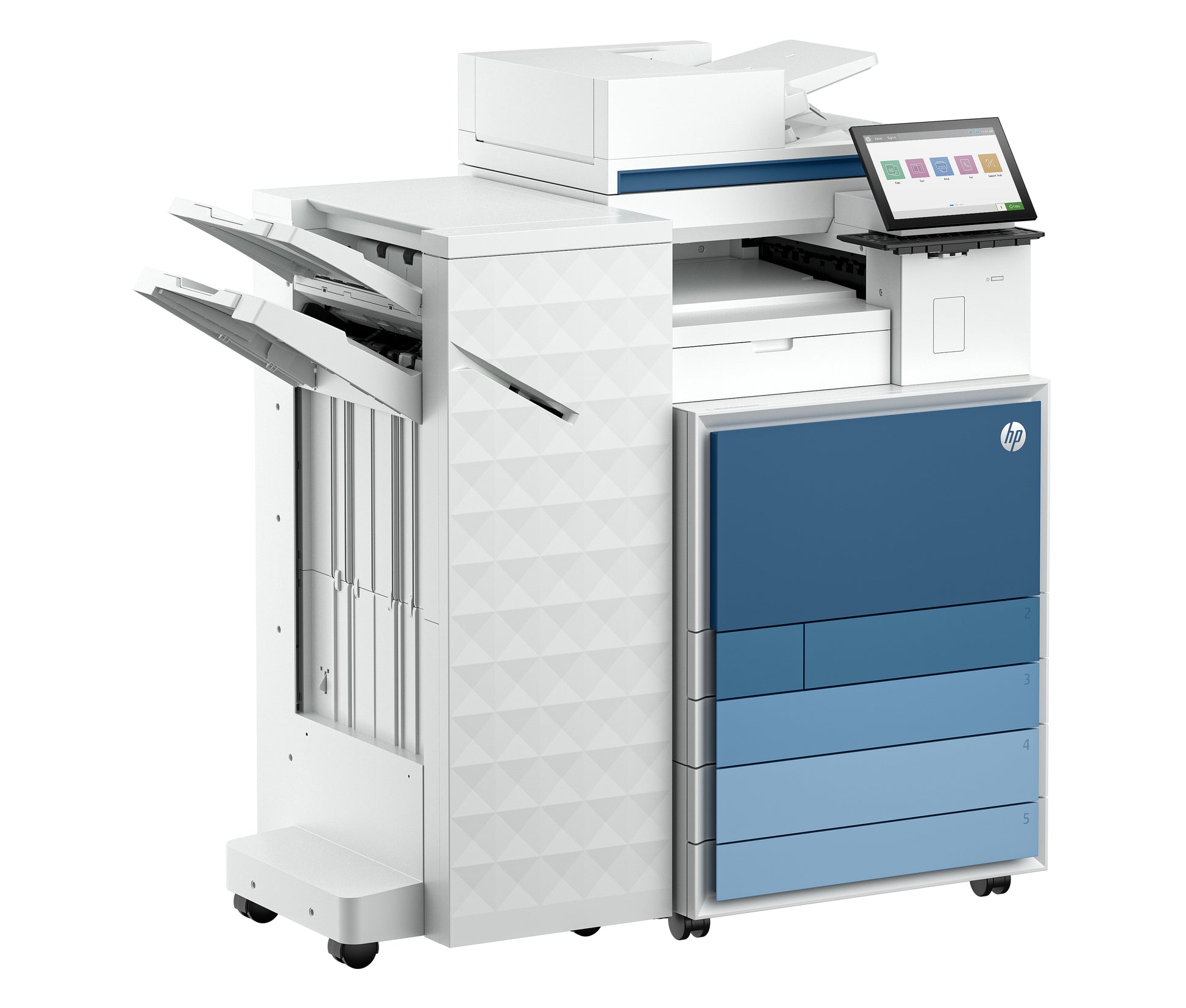 HP Color LaserJet Enterprise Flow MFP8801z+ – Farbiger Laser-MFP – 60 ppm S/W