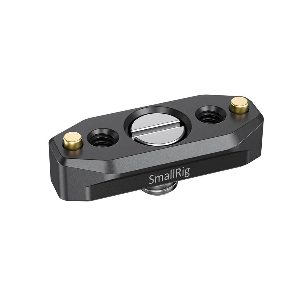 SmallRig BUN2521B Schiene – Aluminium, 20,8 × 11,5 × 48 mm, 3/8" Gewinde – Schwarz