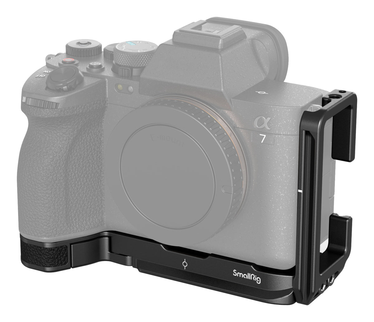 SmallRig 3660B L-Halterung – Aluminium, Leder – für Sony Alpha 7R V, Alpha 7 IV, Alpha 7S III und andere