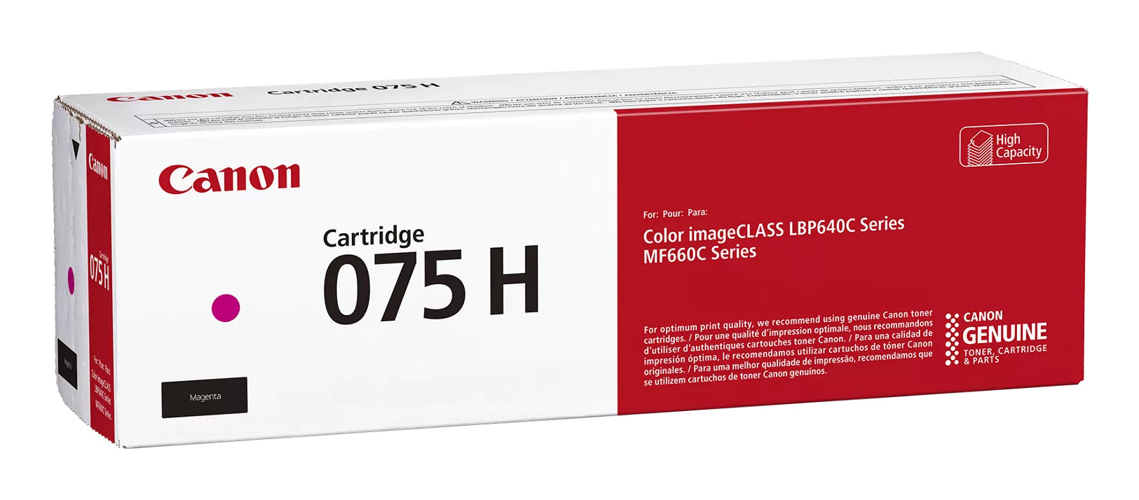 Canon Toner 6367C002 – Magenta, 2500 Seiten – für Canon LBP647Cdw/LBP664Cdw