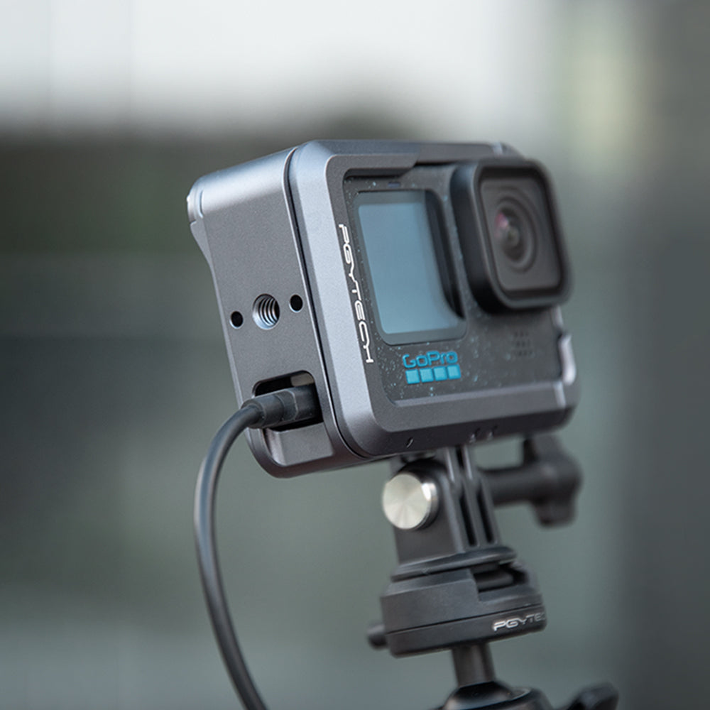 PGYTECH P-46C-010 Kamerakäfig – Aluminium, 81 × 60 × 34,4 mm – für GoPro 13, 12, 11 und andere – Schwarz