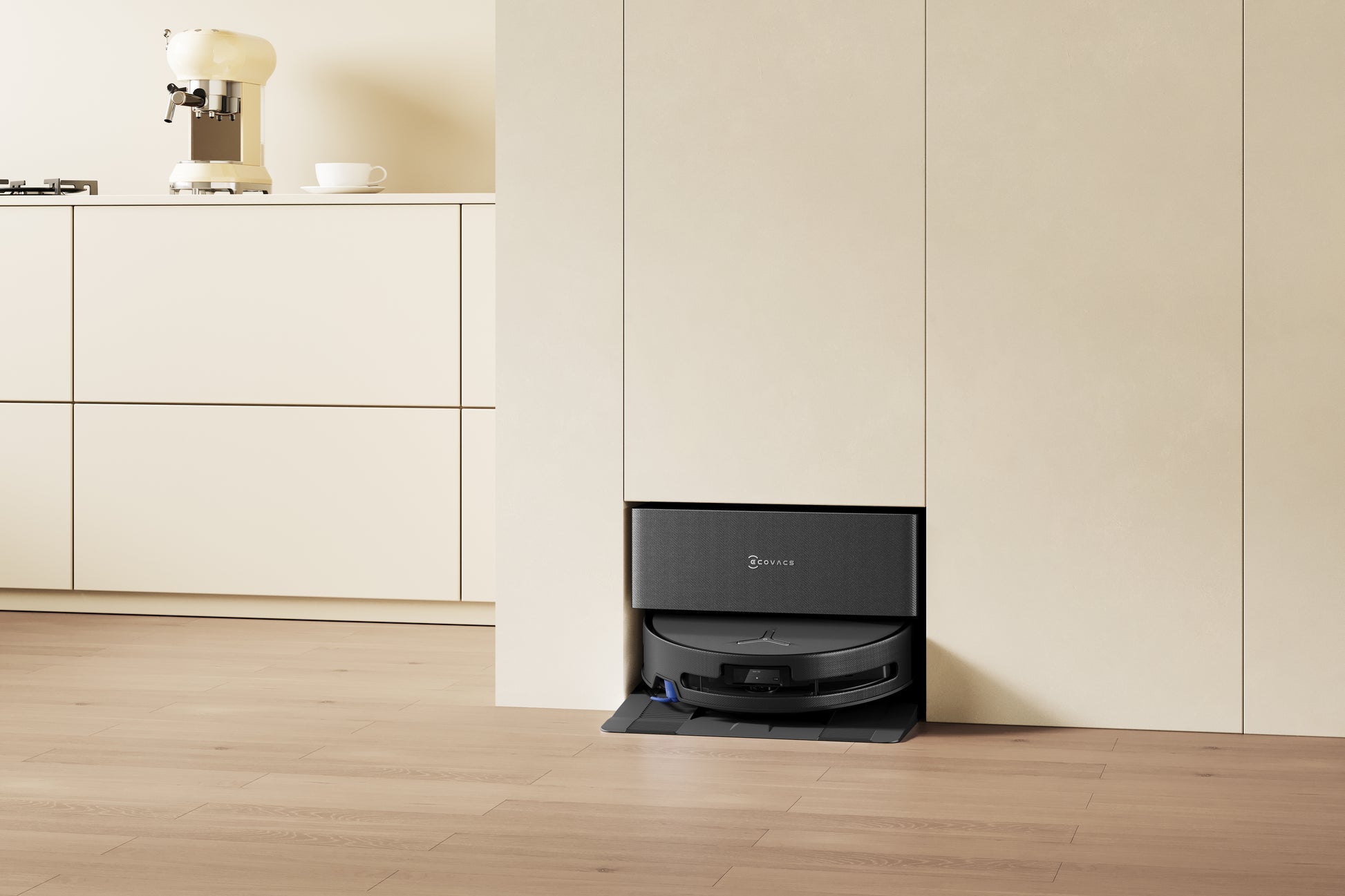 Ecovacs Saugroboter DEEBOT T90 PRO OMNI, mit Absaugstation, mit Wischfunktion – 30000 Pa, 350 min, Höhe 98 mm