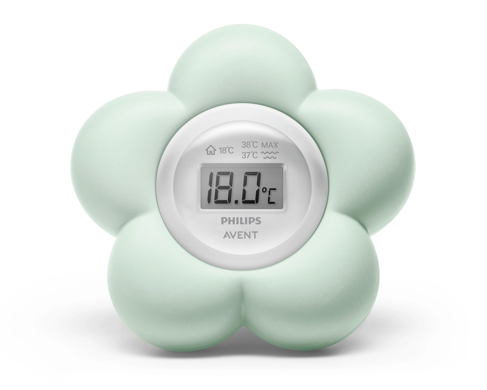Philips AVENT Digitales Badethermometer – Kunststoff, Wasserfest, Türkis