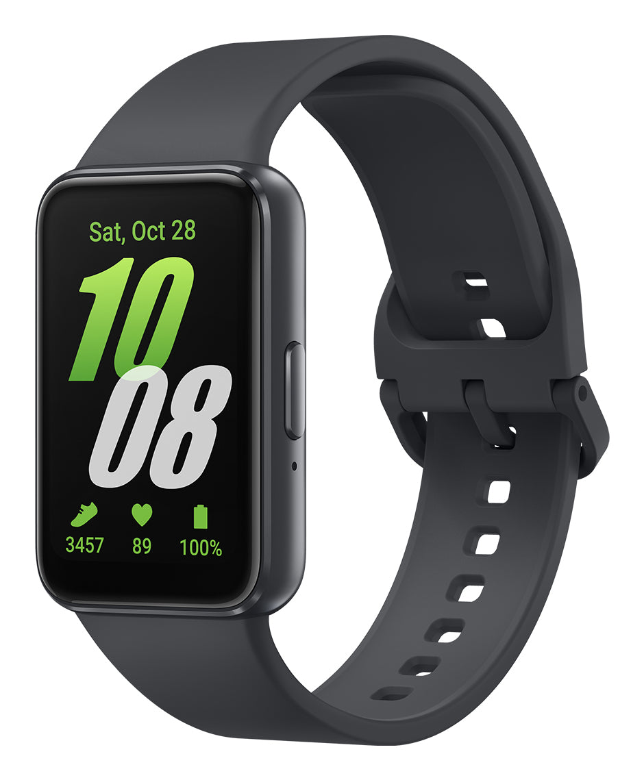 Samsung Galaxy Fit 3 – Smartwatch – 40 mm, 1,6" AMOLED, Bluetooth 5.3, GPS, IP68, 5 ATM, Grau