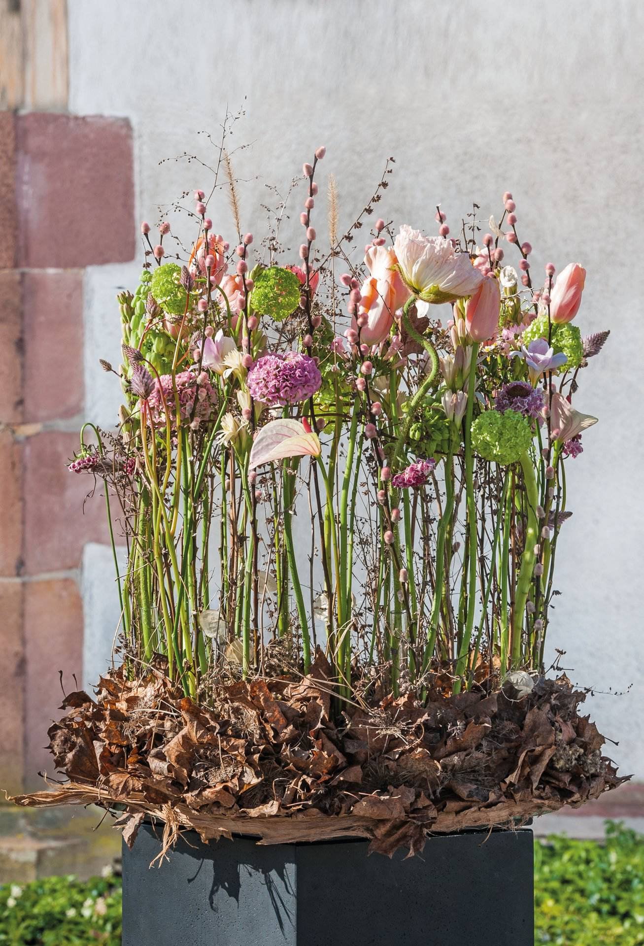 Opiflor Floraler Schaum, Grün, Ø 40 cm × 6 cm, 1 Stk., 113951