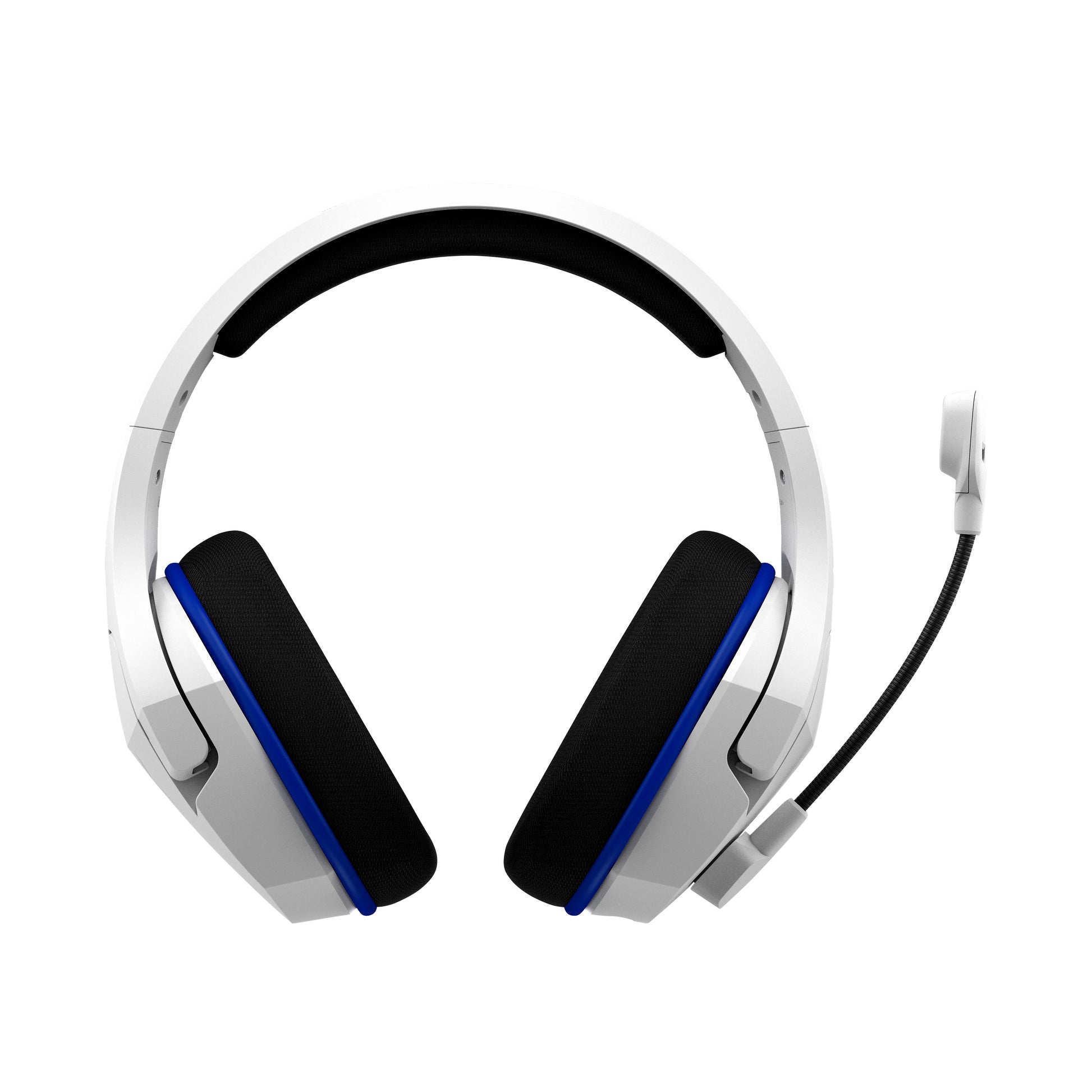 HyperX Stinger Core – Gaming-Headset – USB-A, Mikrofon mit Stummschaltung – Weiss/Blau – für PS5/PS4/PC