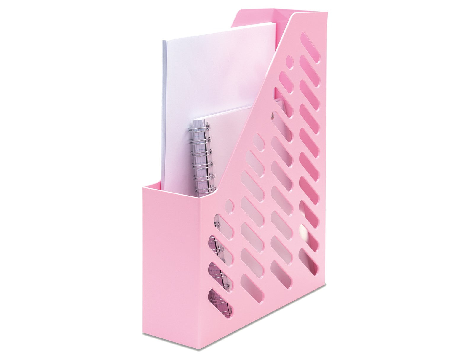Han Stehsammler – für A4/C4, Rücken 76 mm, Pink, Polystyrol (PS), 10 Stück