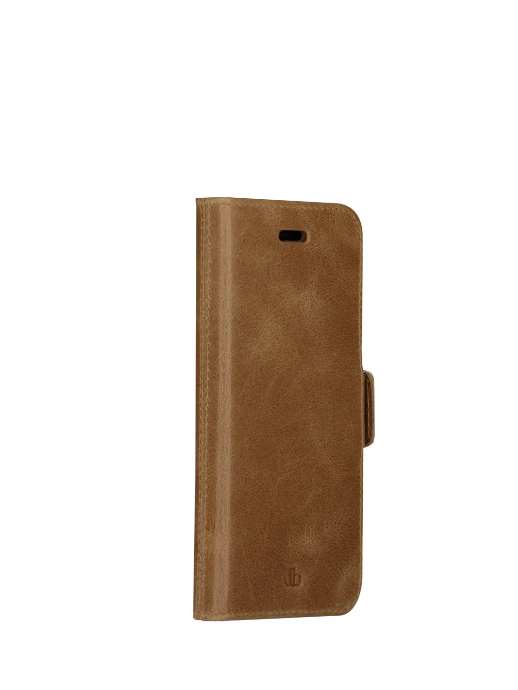 dbramante1928 Wallethülle – für Apple iPhone 12/12 Pro, mit Ständer, 3 Kartenfächer, Leder, Beige